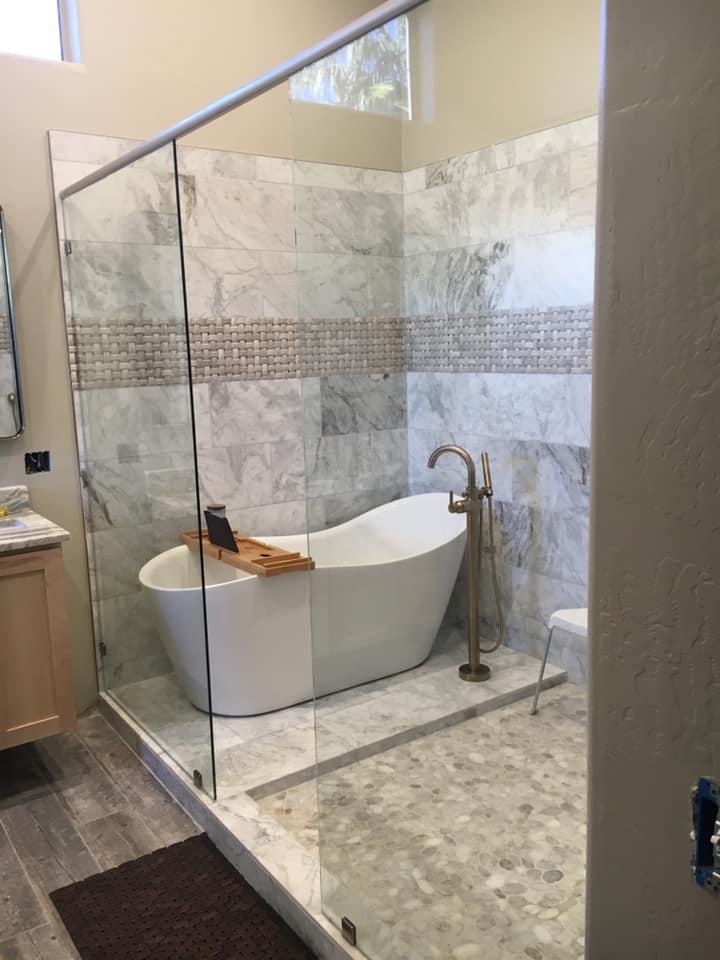 Luxury Bathroom Remodeling by Red Baron Construction in Mesa, Arizona