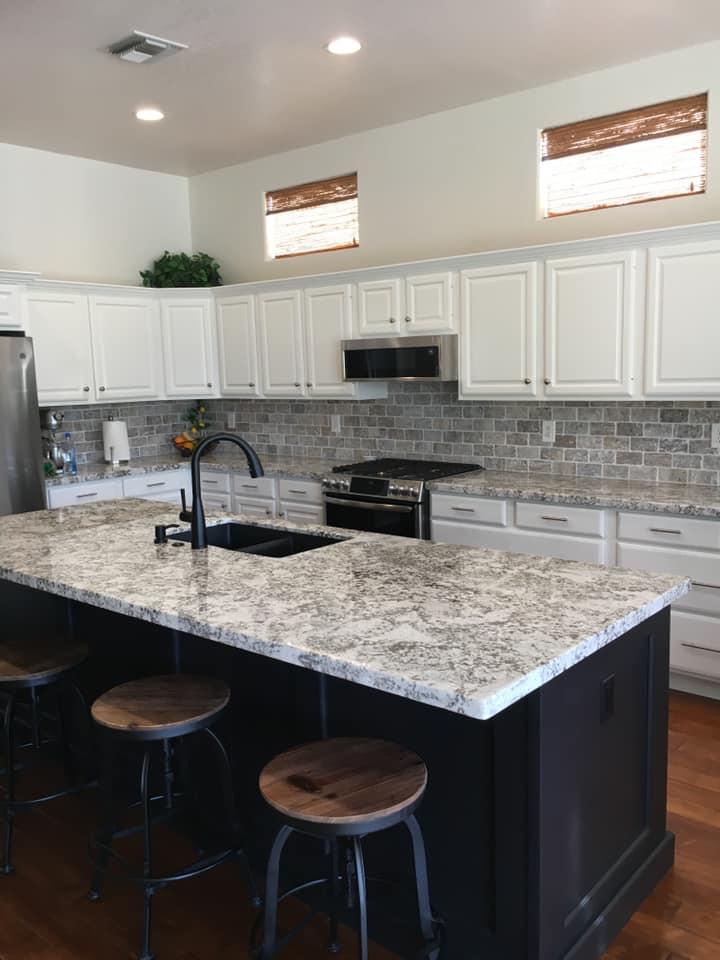 Luxury kitchen remodel completed by Red Baron Construction in Mesa, Arizona